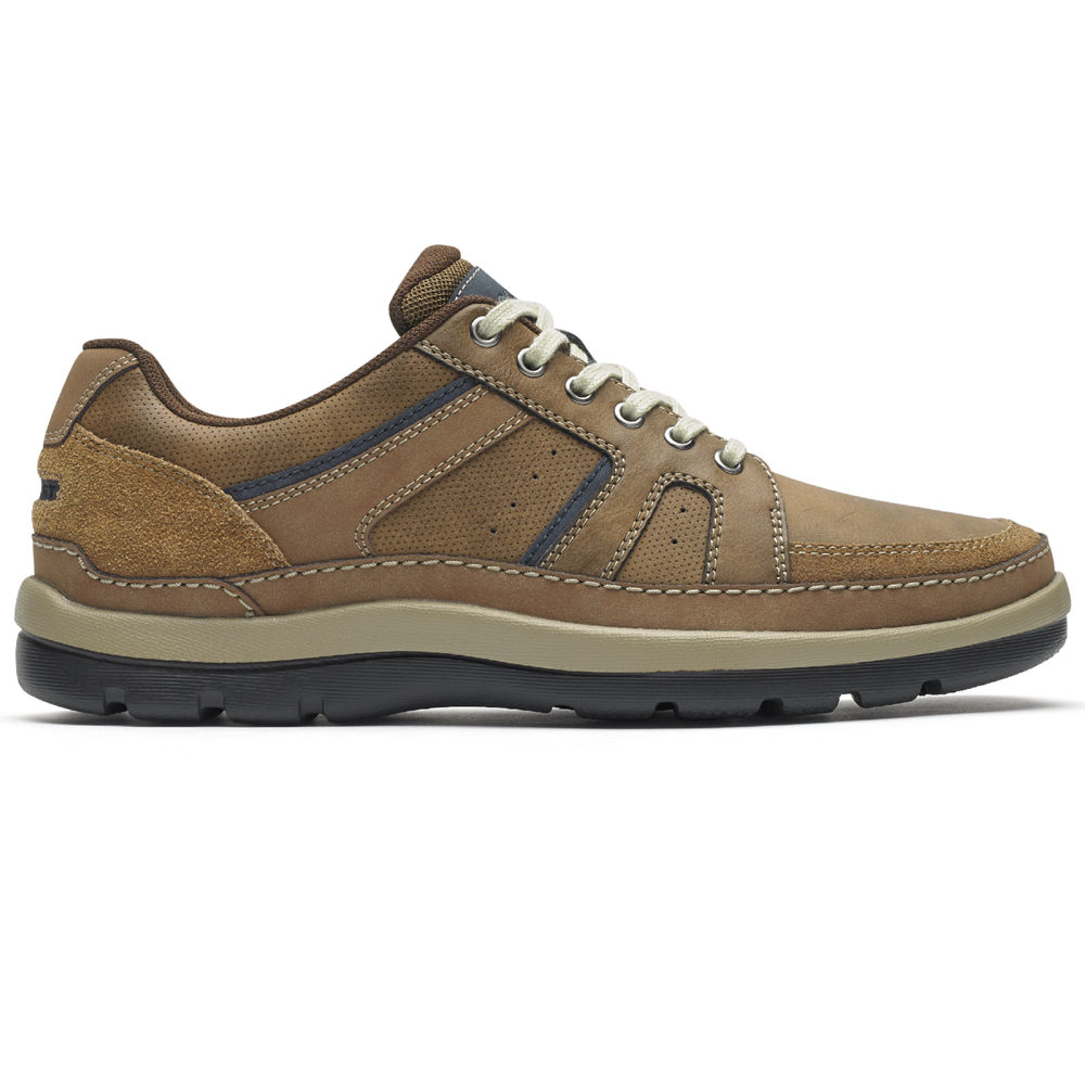 Tenis Rockport Homem Marrom - Get Your Kicks Mudguard Blucher - 10394OJHK